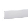 OptiLine 45 - couvercle PVC blanc pr goulotte - 45x16x2000mm - au mètre linéaire