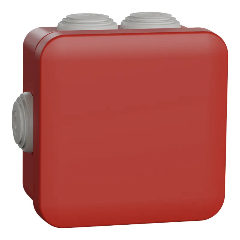 Bte deriv.rouge+ embt 80x80x45