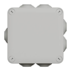 Mureva Box - bte dérivation pour circuits de sécurité en saillie - 105x105x55 mm