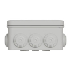 Mureva Box, boite de dérivation IP55 + embouts 105x65x55, gris