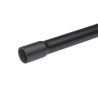 Mureva Tube - conduit rigide tulipé sans halogène noir Ø20mm - au mètre linéaire