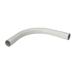 Mureva, coude pour tube GT 3321 - PVC - Ø25 mm - Gris - IP40