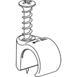 Mureva Fix - attache fils et conduits à vis cruciforme - Ø14-18mm