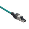 Actassi - Plug male RJ45 STP Cat6A 4PPoE dim. 14x45x14mm - livré avec collier