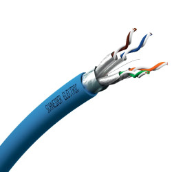 Actassi - câble CL-C - Cat6A F/UTP D - 4paires 500Mhz - vert - au mètre linéaire