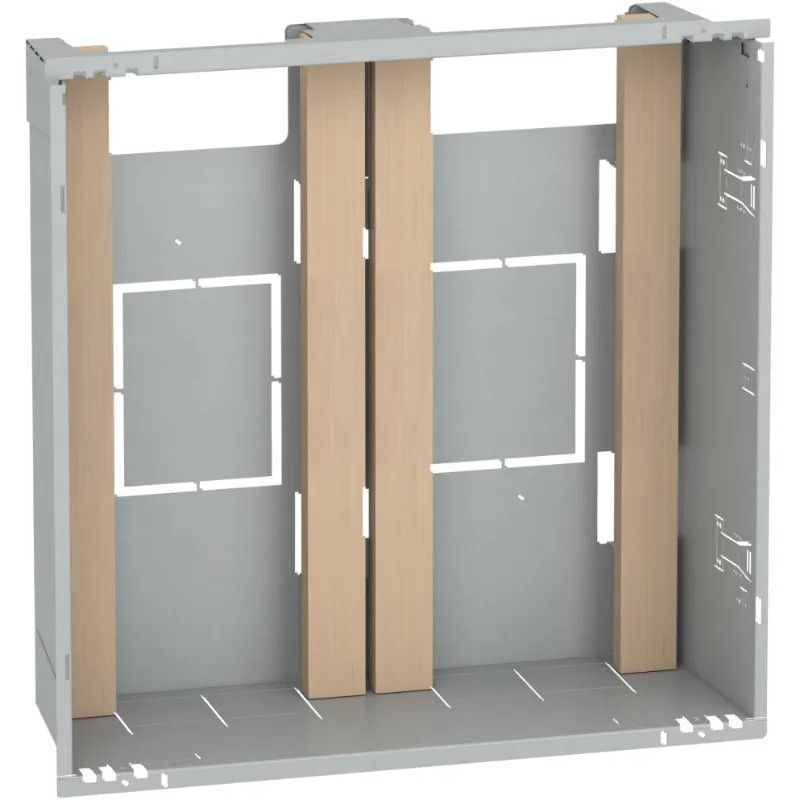 Resi9 - bac d'encastrement 2x13 modules - hauteur utile 515 mm