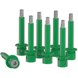 ComPacT NSXm - 8 embouts sécables - couple 9 N.m - 4P - couleur verte pour NSXm