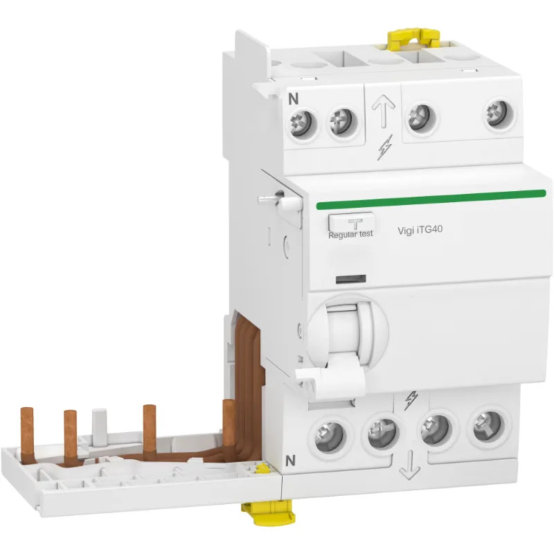 Acti9 iTG40 - Bloc dif. Vigi Tête de groupe - 3P+N - 40A - 300mA - Type AC