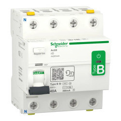 Acti9 iID - inter diff sélectif - 4P - 40A - 300mA - type B - SI - 400V