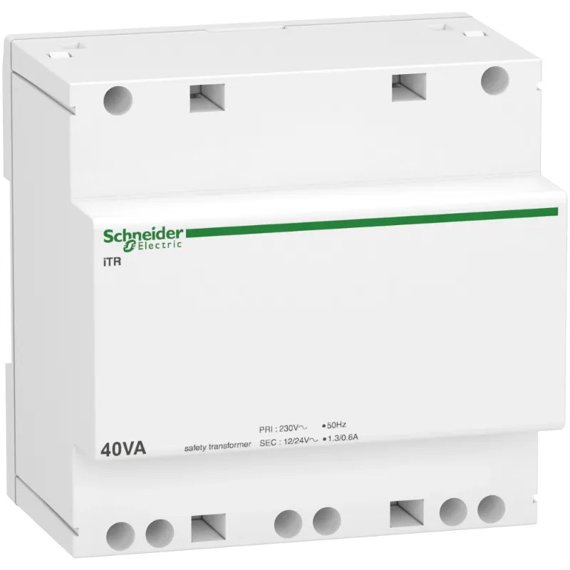 Acti9 iTR - transformateur de sécurité - 40VA - 230Vca/12-24Vca