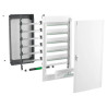 PrismaSeT XS - Coffret plastique encastré 2 rang. 24 modules - avec porte transp