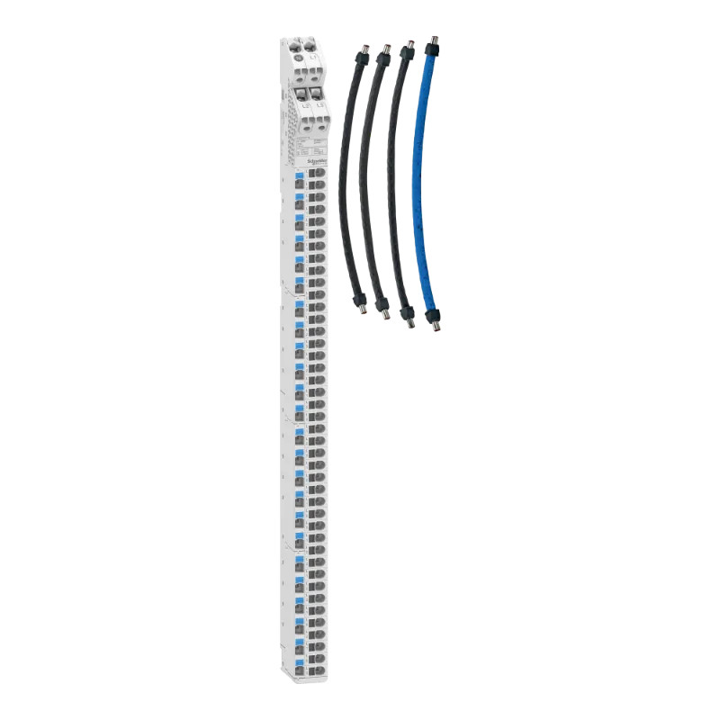 Acti9 Vdis - répartiteur vertical - 160A 250/440V 66 points de connexion