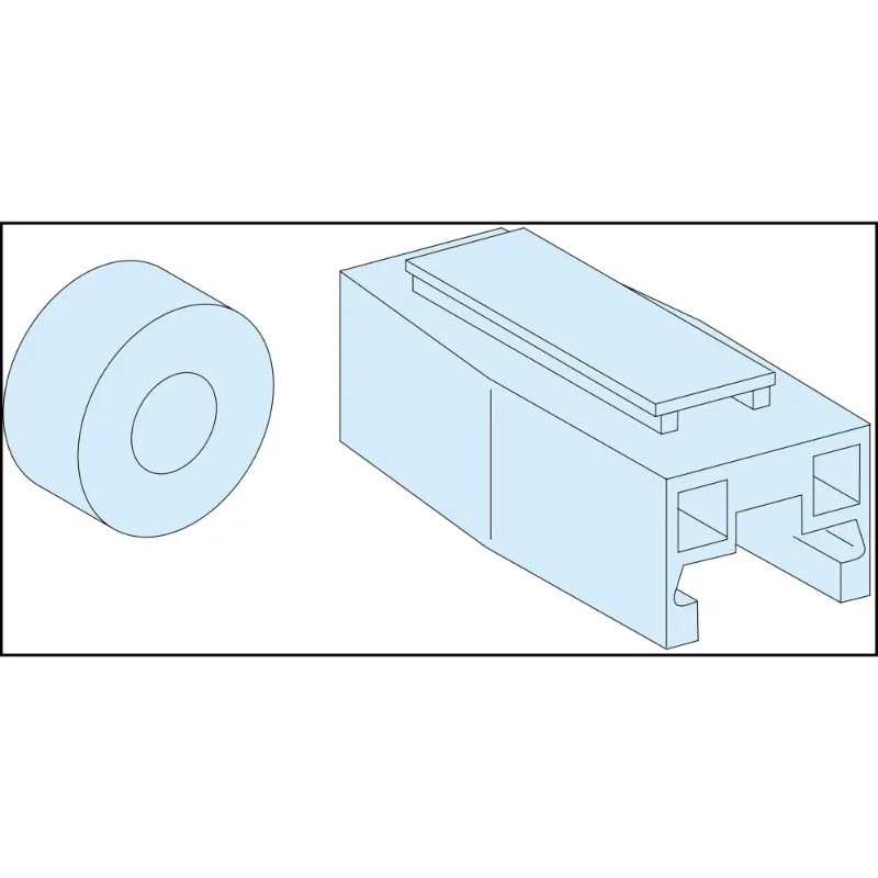 Linergy - Jeu de barres de fond liaisons 4P - 200A - Linergy BW / FM