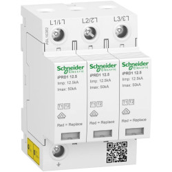 Acti9 - Parafoudre iPRD1 12,5r - 3P - Débro T1 - 350V - Report signal - TT/TN