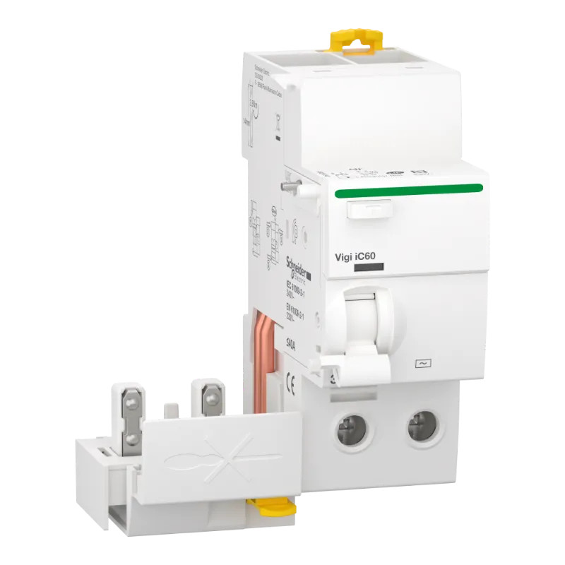 Acti9 Vigi iC60 - Bloc diff 230Vca (Ph/N) - 2P - 40A - 30mA - Type AC