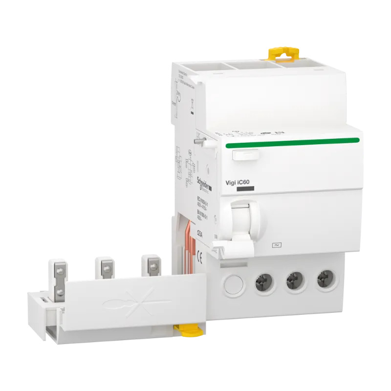 Acti9 Vigi iC60 - Bloc diff 400Vca (Ph/Ph) - 3P - 25A - 30mA - Type AC