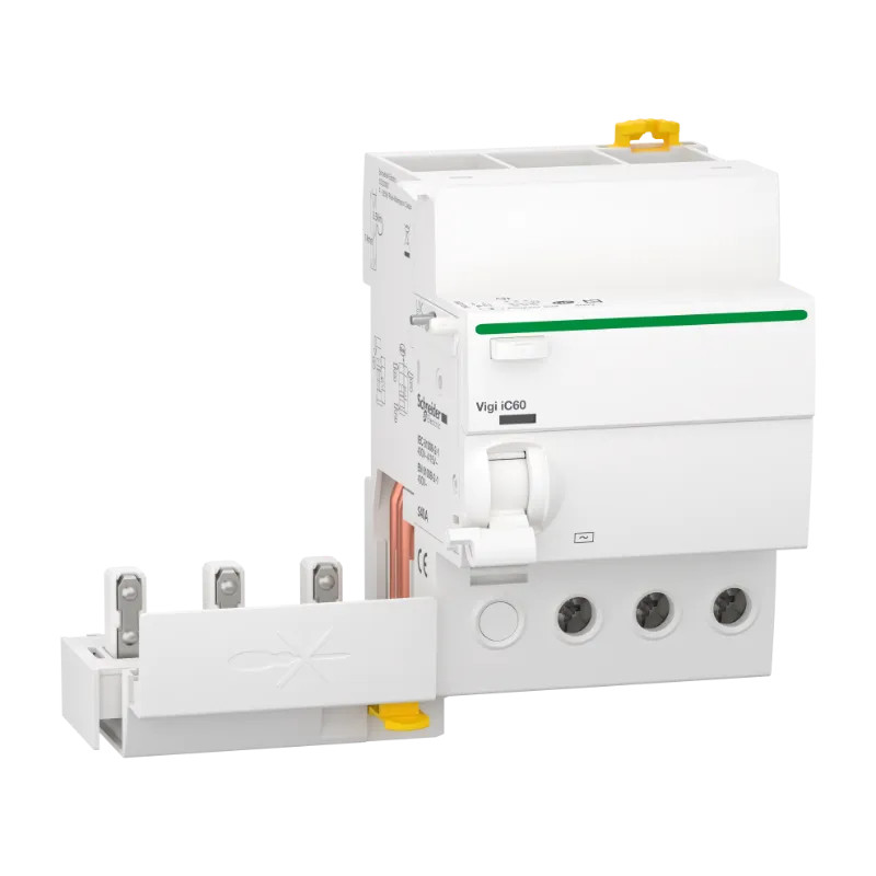 Acti9 Vigi iC60 - Bloc diff 400Vca (Ph/Ph) - 3P - 40A - 30mA - Type AC