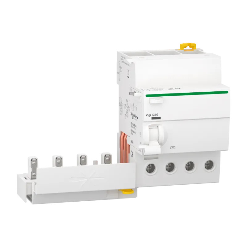 Acti9 Vigi iC60 - Bloc diff 400Vca (Ph/Ph) - 4P - 40A - 30mA - Type AC