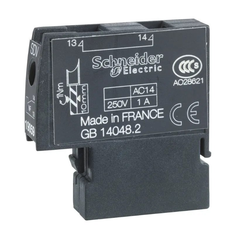 Acti9 - NG125 - Contact signal-défaut SDV - 1NF - 100mA à 1A - 250Vca