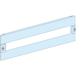 PrismaSeT G - Plastron modulaire découpé - 2M - L600-RAL9003