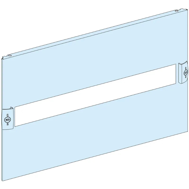 PrismaSeT G - Plastron modulaire découpé - 4M - L600-RAL9003