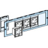 PrismaSeT G - Plastron découpé 3M - L600 - Nbr app. 5x(72x72) - 4x(96x96)