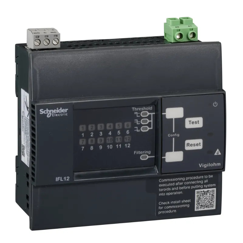 Vigilohm - localisateur automatique d'isolement - 12 voies - 110-440VCA/CC