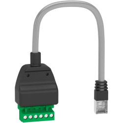 EnerlinX - Adaptateur Modbus RJ45 à broches plates - connecteur ouvert