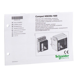 NOTICE DISJONCTEUR/ACCESSOIRES NS 630B/1600