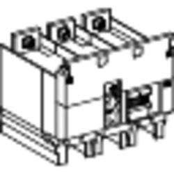 ComPacT NSX - Raccordement pour Vigi 4P sur appareil 3P pour NSX400-630