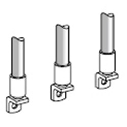 ComPacT NSX250 - 3 cosses à sertir câble aluminium 150mm² - séparateur de phases