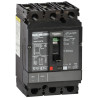 PowerPact H - disjoncteur 150A - sans bornes - 18kA - TMD - 50A - 3P 3d