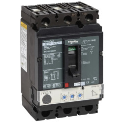 PowerPact H - disjoncteur 150A - avec bornes - 18kA - Micrologic 3.2 - 60A -3P3d