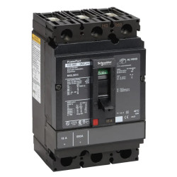 PowerPact H - disjoncteur 150A - avec bornes - 35kA - TMD - 15A - 3P 3d