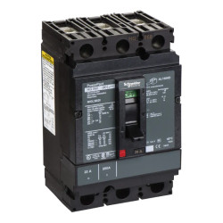 PowerPact H - disjoncteur 150A - avec bornes - 35kA - TMD - 20A - 3P 3d