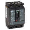 PowerPact H - disjoncteur 150A - avec bornes - 35kA - TMD - 80A - 3P 3d