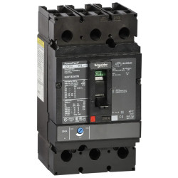 PowerPact J - disjoncteur 250A - sans bornes - 18kA - TMD - 175 A - 3P 3d