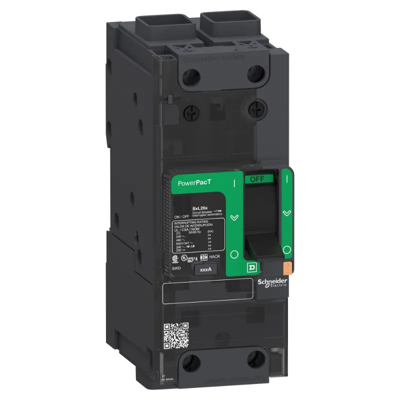 PowerPact B - disjoncteur BD - 18kA 600Y/347V - TM50D - 2P - cosse