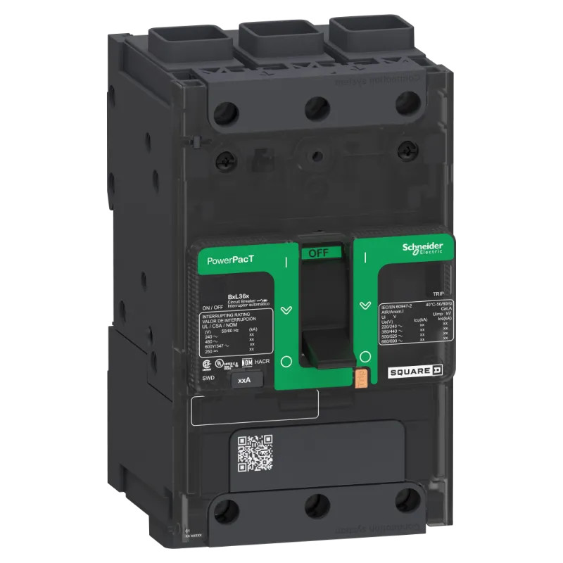 PowerPact B - disjoncteur BD - 18kA 600Y/347V - TM20D - 3P - cosse