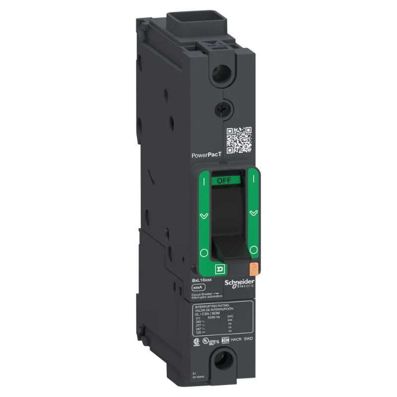 PowerPact B - disjoncteur BJ - 65kA 347V - TM35D - 1P - cosse