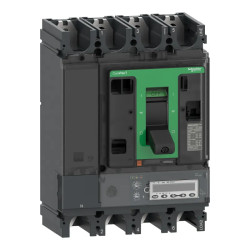 ComPacT NSX400R - Disjoncteur - MicroLogic 5.3E 400A - 4P4D - 200kA - fixe