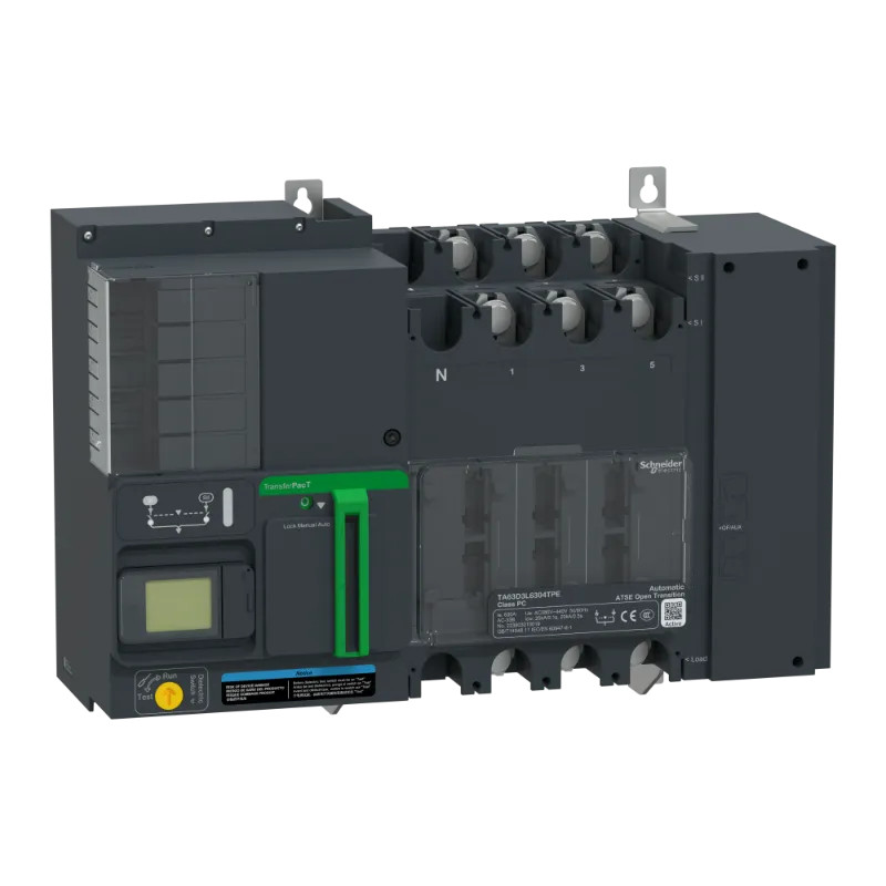 TransferPacT Active TA630 - inverseur de sources - LCD - 500A - 3P - 400Vca