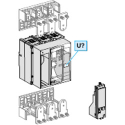 ComPact NS1000N - bloc coupure - 4P - 50KA - fixe électrique