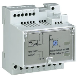 ComPacT - relais temporisé réglable - déclencheur voltmétrique MN -100-130Vca/cc