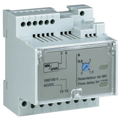 ComPacT - relais temporisé réglable - déclencheur voltmétrique MN -380-480Vca/cc