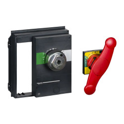 ComPact NS - commande rotative prolongée pour NS630-1600A - poignée rouge jaune