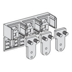 ComPacT NS - raccordement prise avant - aval - 3P - fixe - pour NS1250