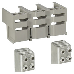 ComPacT NS - bornes + cache-bornes pour 4 câbles 240mm² - 3P - pour NS630-1600 F