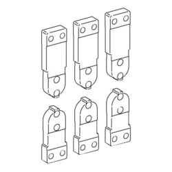 ComPacT NS - raccord prise avant - amont - 3P - débrochable - pour NS630-1600