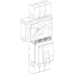 ComPact NS - ComPact INV - association monobloc INV800 + NS800 - 1250A - 3P